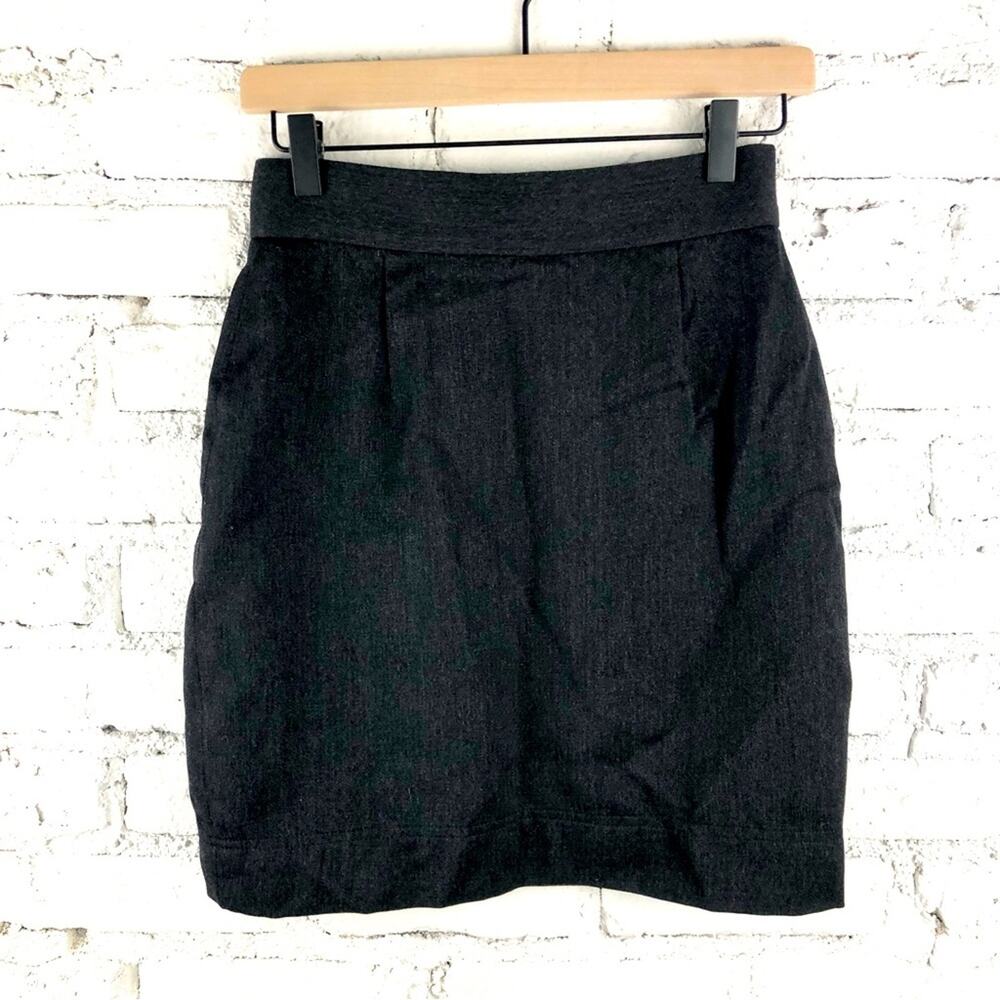 Moschino Dark Grey Mini Skirt